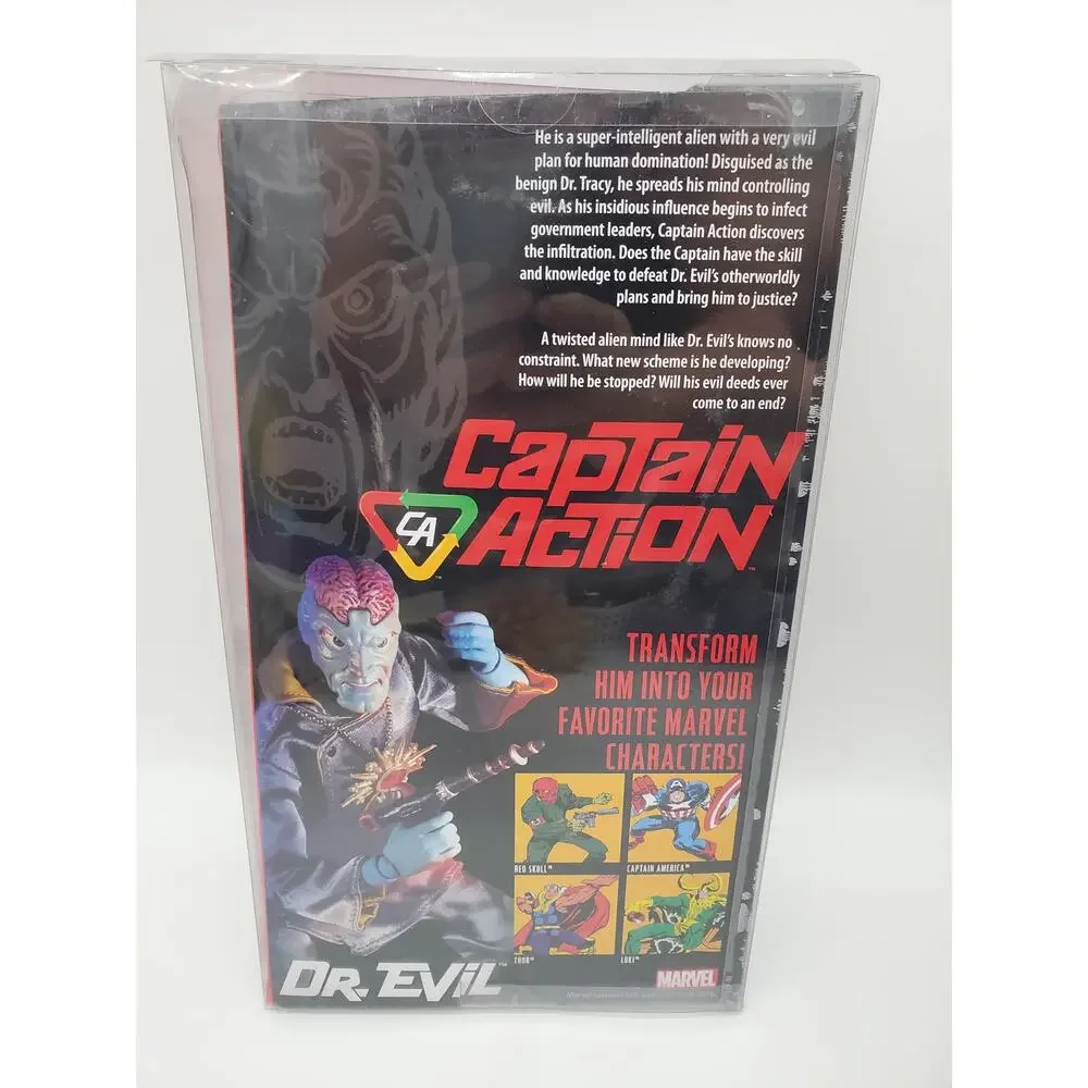 Marvel Captain Action Dr. Evil Figure with Comic 2012 Round 2 No. CA1012